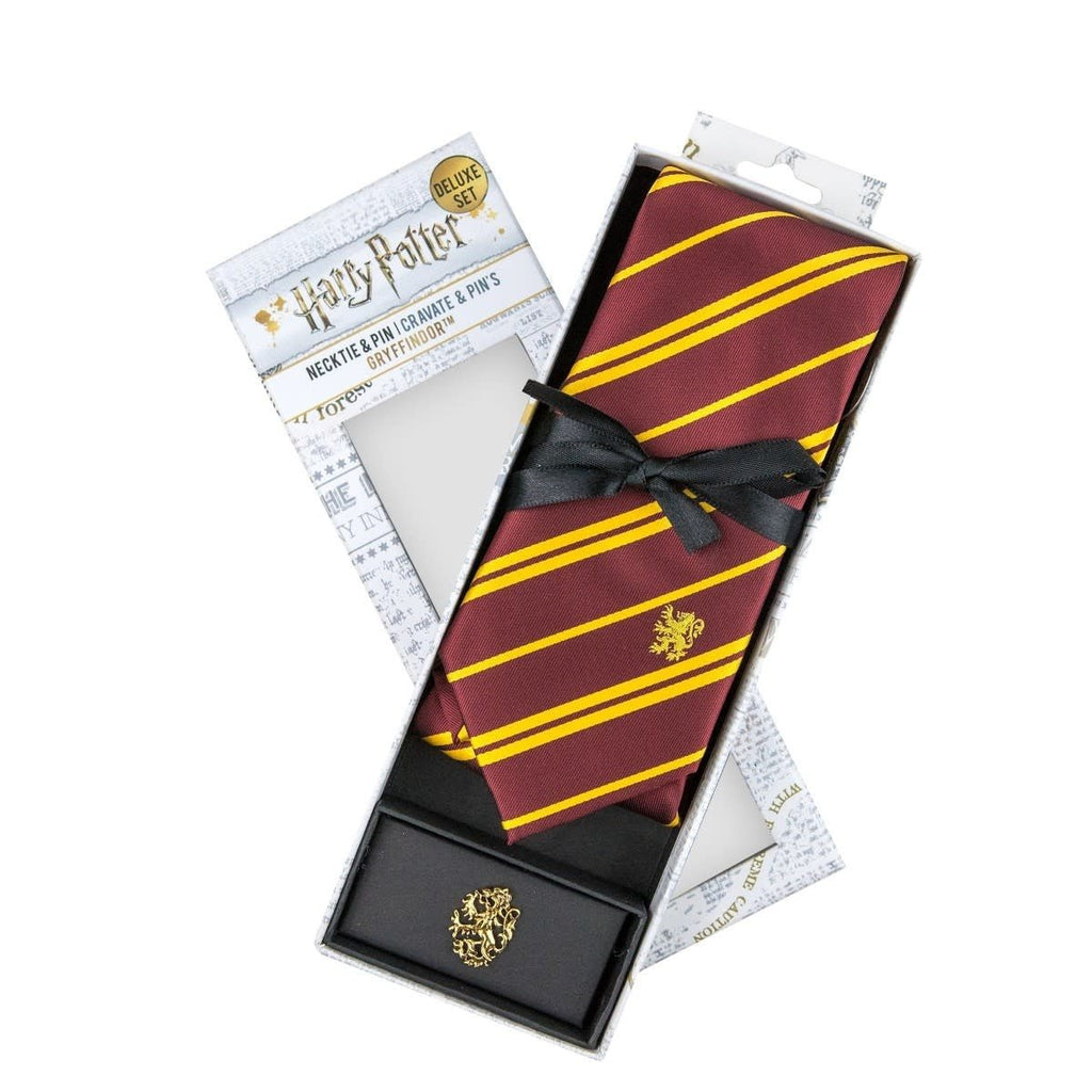Harry Potter: Deluxe Box Set Gryffindor Necktie - Fans Geek Store