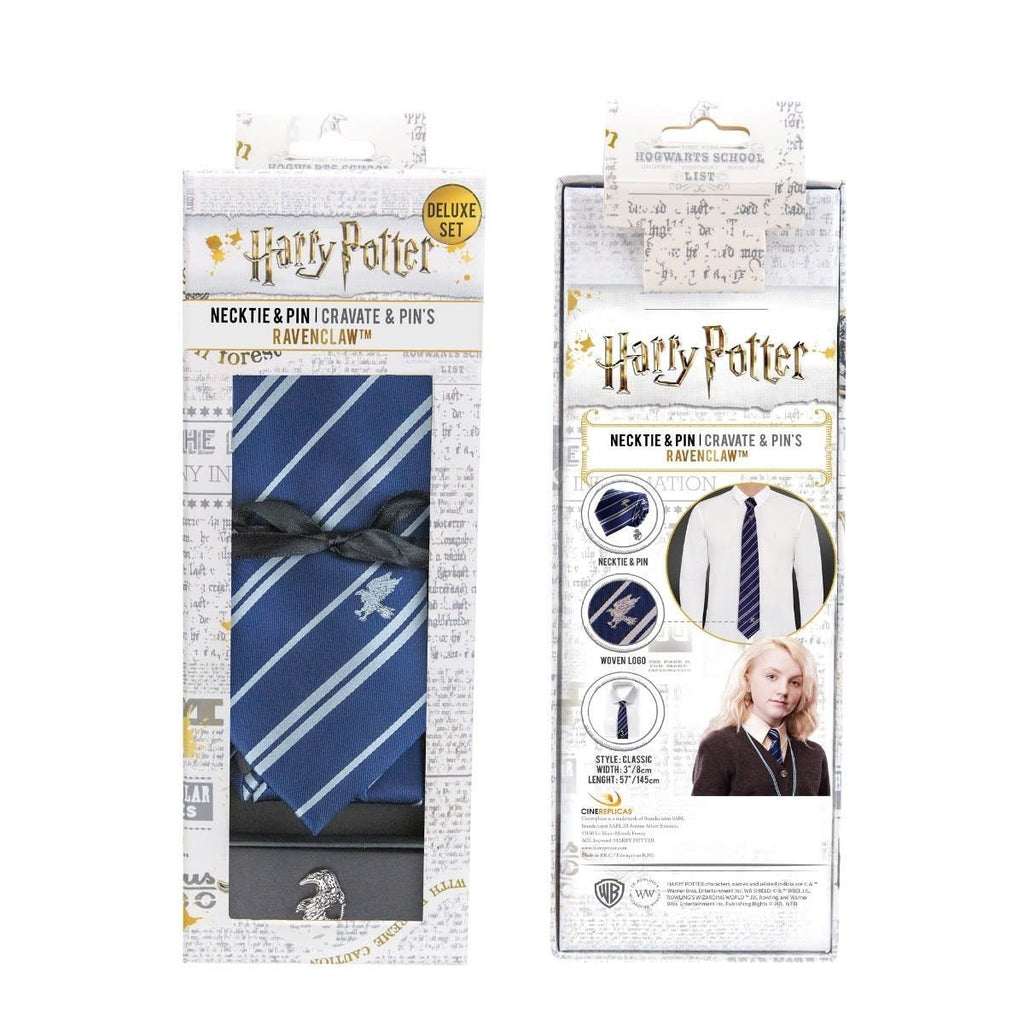 Harry Potter: Deluxe Box Set Ravenclaw Necktie - Fans Geek Store