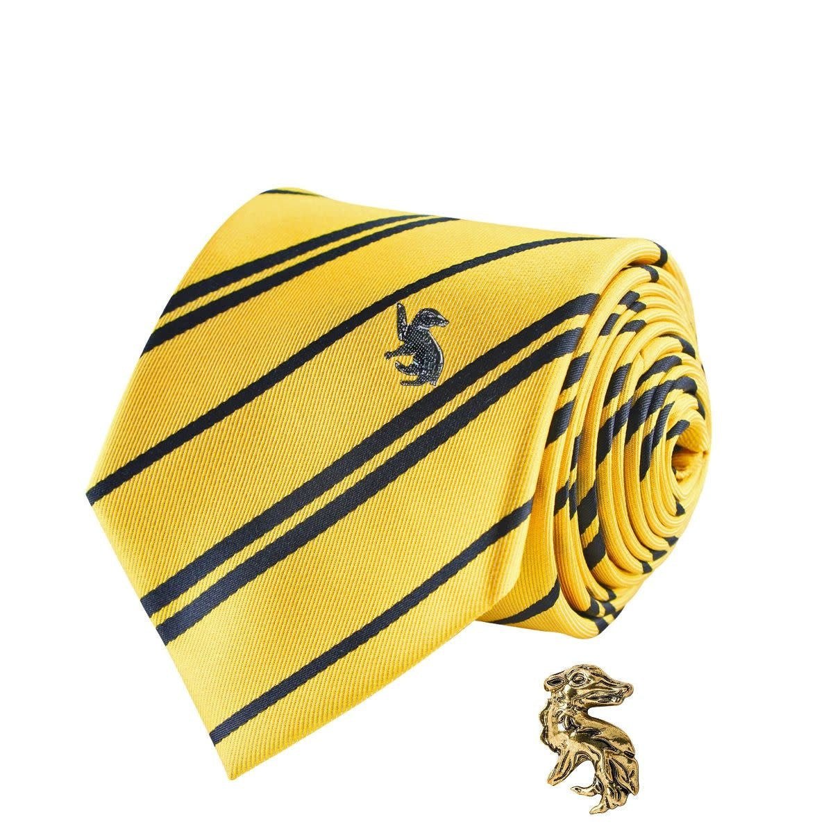 Harry Potter: Deluxe Box Set Hufflepuff Necktie - Fans Geek Store