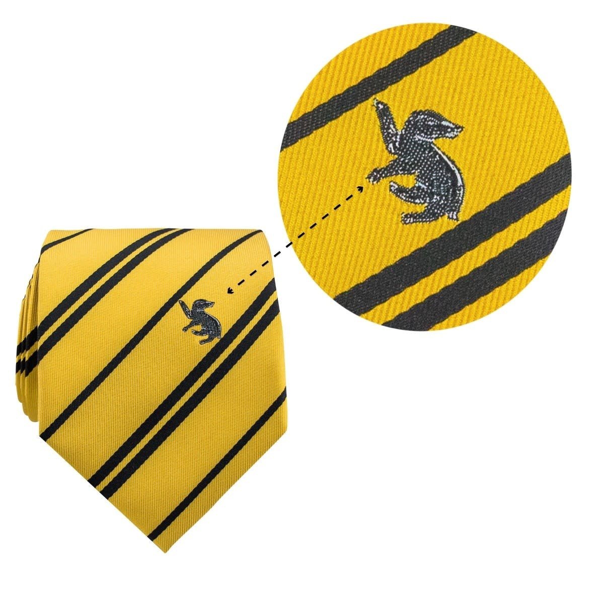 Harry Potter: Deluxe Box Set Hufflepuff Necktie - Fans Geek Store