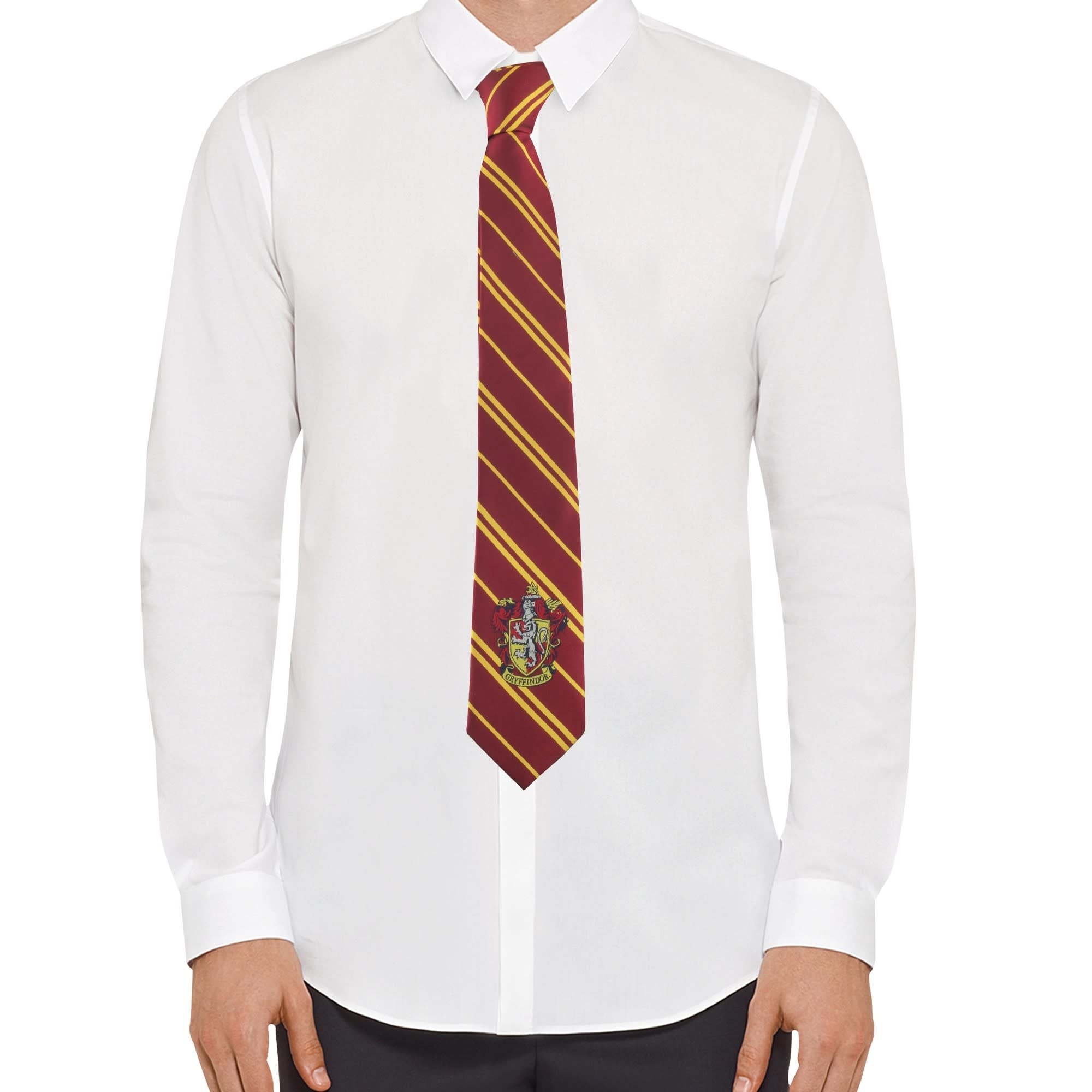 Harry Potter: Adult Gryffindor Woven Necktie - Fans Geek Store