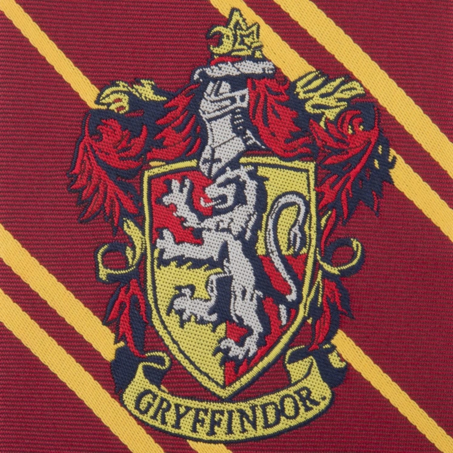 Harry Potter: Adult Gryffindor Woven Necktie - Fans Geek Store