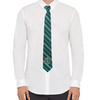 Harry Potter: Adult Slytherin Woven Necktie - Fans Geek Store