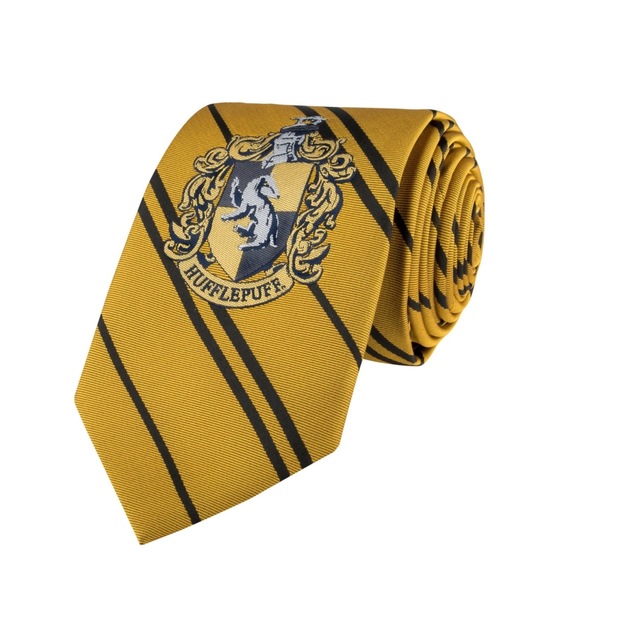 Harry Potter: Adult Hufflepuff Woven Necktie - Fans Geek Store