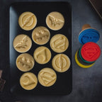 DC Comics: Justice League - Set of 5 Logo Cookie Stamps - Fans Geek Store