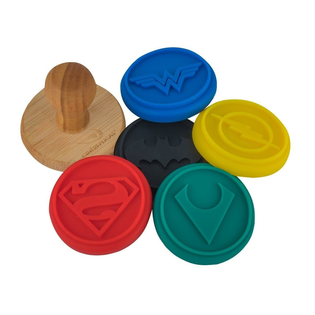 DC Comics: Justice League - Set of 5 Logo Cookie Stamps - Fans Geek Store