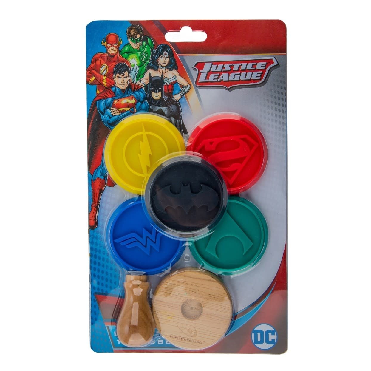 DC Comics: Justice League - Set of 5 Logo Cookie Stamps - Fans Geek Store