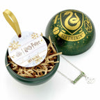 Harry Potter: Slytherin Bauble with House Necklace - Fans Geek Store