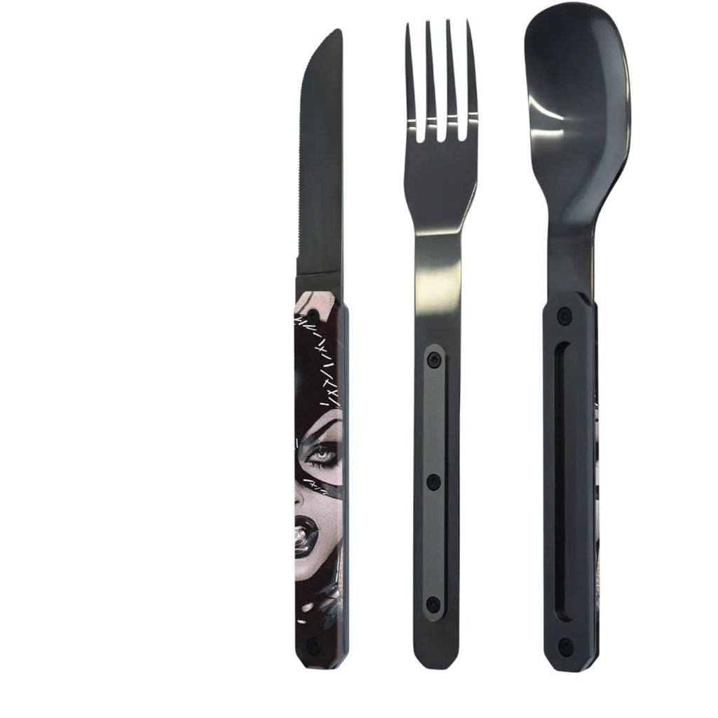 Magnetic Cutlery Set Catwoman - Fans Geek Store