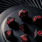 Cyberpunk Red Rpg Dobbelset Zwart Rood - Fans Geek Storeproduct_typeCardshouse