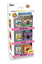 Funko The Simpsons Bitty POP! Towns Vinyl Figuur Springfield 3-Pack 2 cm
