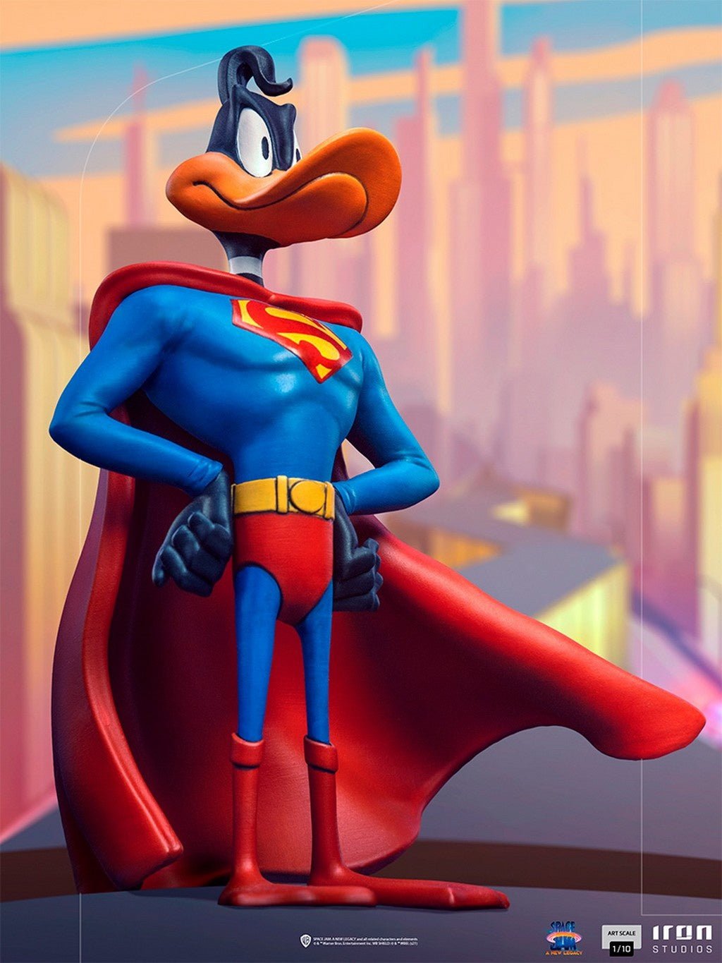Space Jam: A New Legacy - Daffy Duck Superman 1:10 Scale Statue - Fans Geek Store