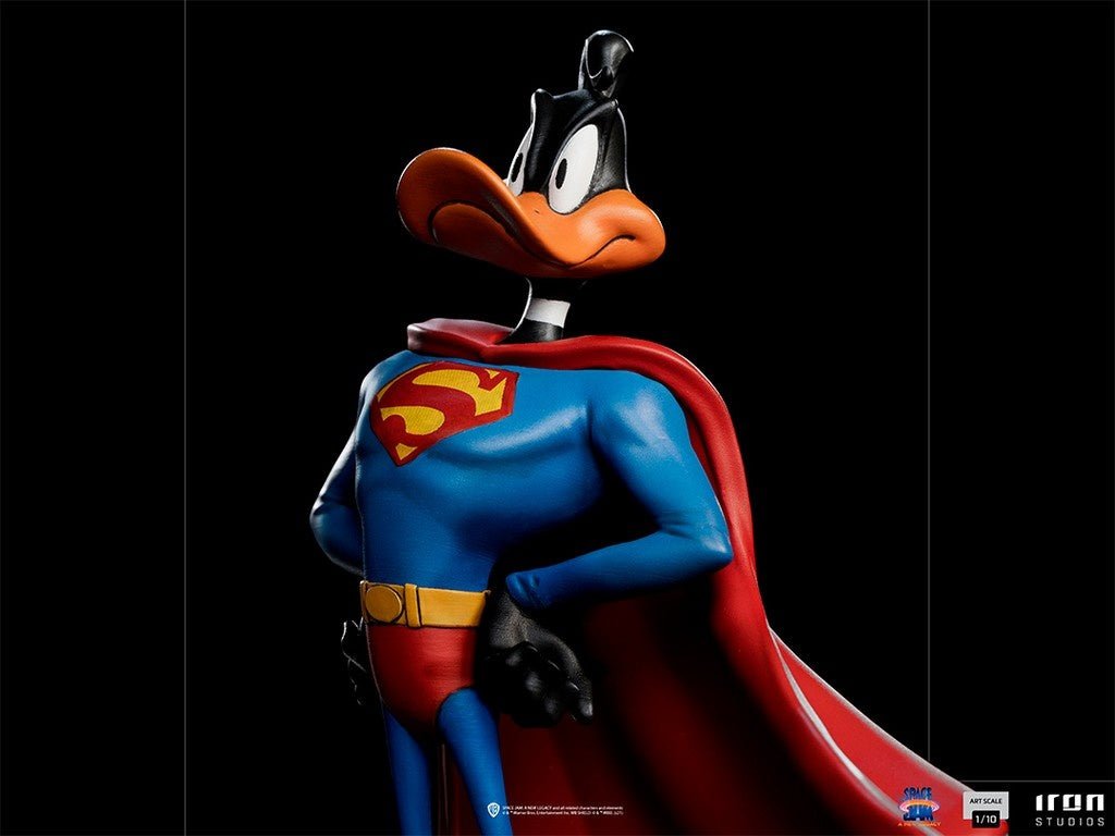 Space Jam: A New Legacy - Daffy Duck Superman 1:10 Scale Statue - Fans Geek Store