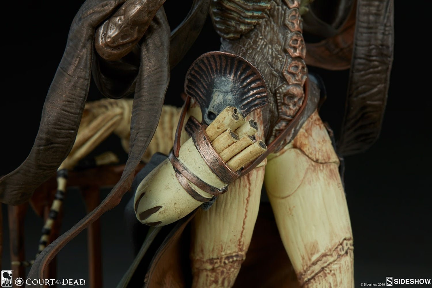 DAMAGED BOX - Court of the Dead: PVC Statue Xiall - Osteomancer's Vision - Fans Geek Storeproduct_typeSideshow Toys