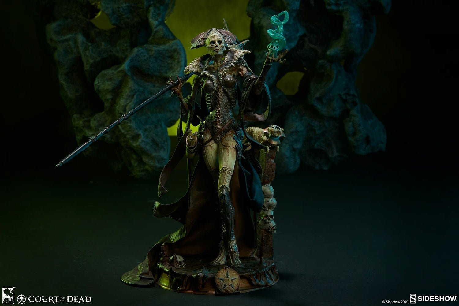 DAMAGED BOX - Court of the Dead: PVC Statue Xiall - Osteomancer's Vision - Fans Geek Storeproduct_typeSideshow Toys