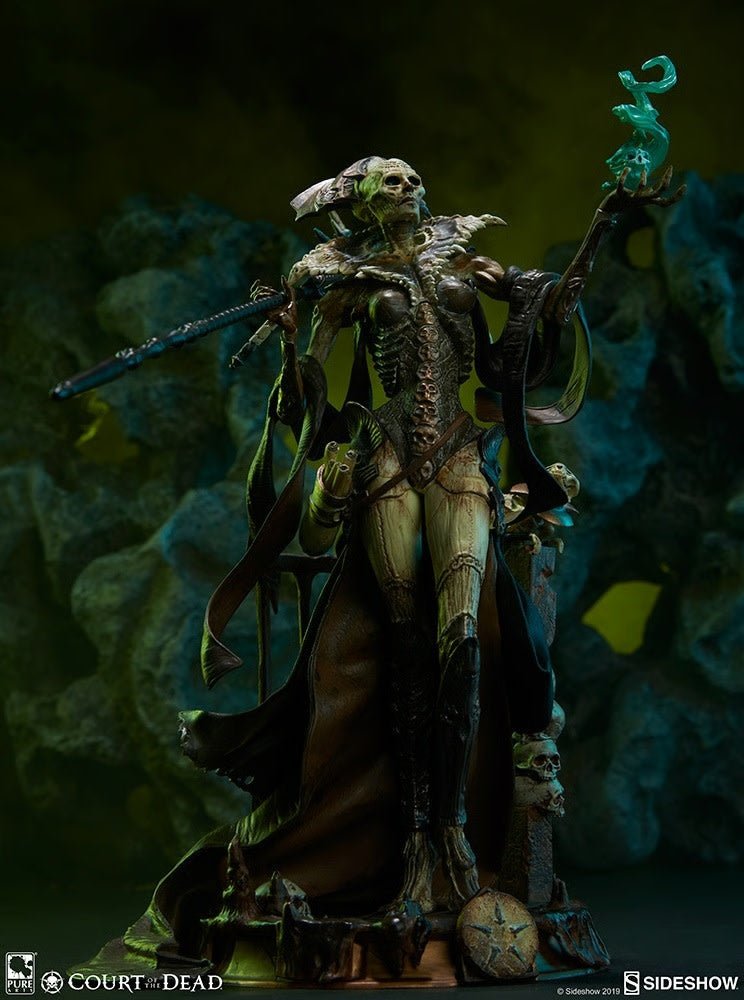 DAMAGED BOX - Court of the Dead: PVC Statue Xiall - Osteomancer's Vision - Fans Geek Storeproduct_typeSideshow Toys