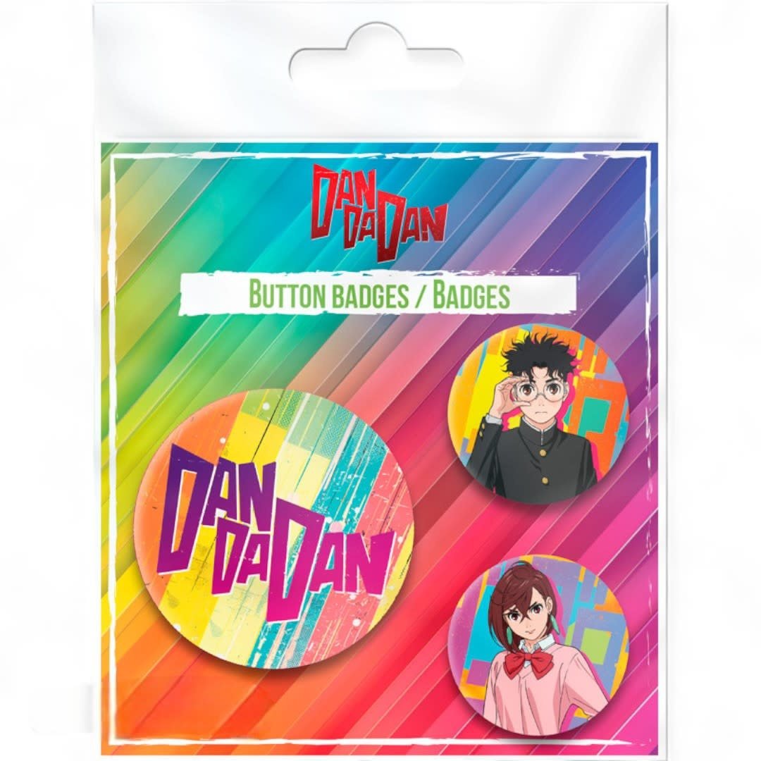 DAN DA DAN - Badge Pack - Momo & Okarun - Fans Geek Store