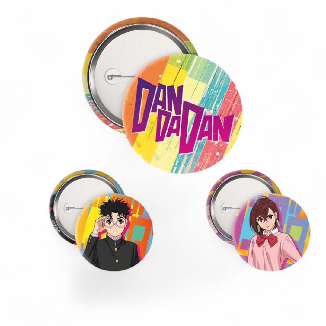 DAN DA DAN - Badge Pack - Momo & Okarun - Fans Geek Store