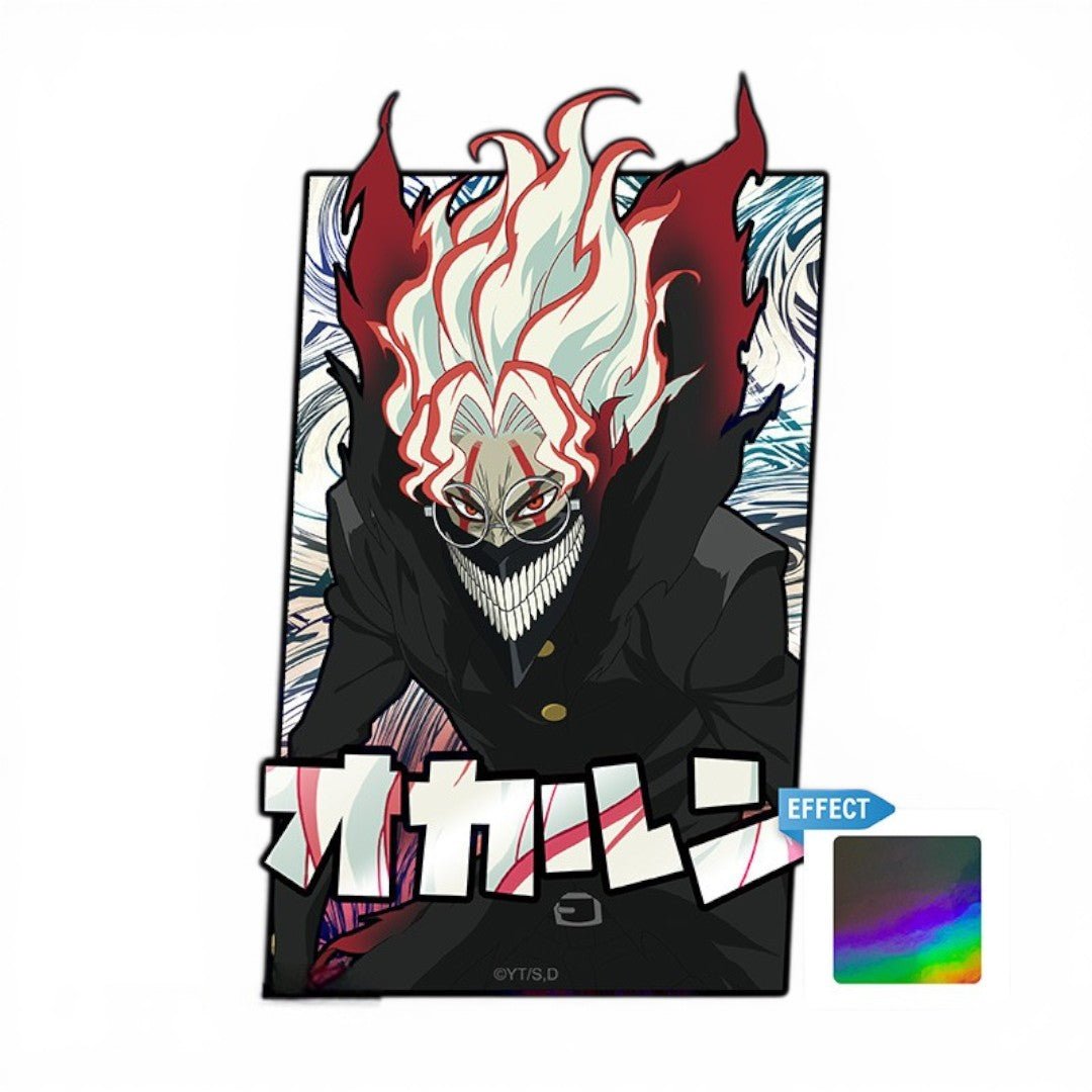 DAN DA DAN - Individual Vinyl Sticker - Okarun Awakened - Fans Geek Storeproduct_typeABYstyle