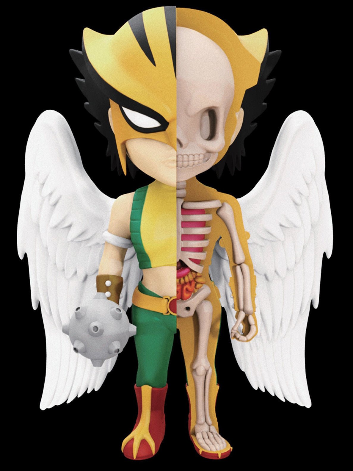 DC Comics: Hawkgirl X - Ray Figurine - Fans Geek Store