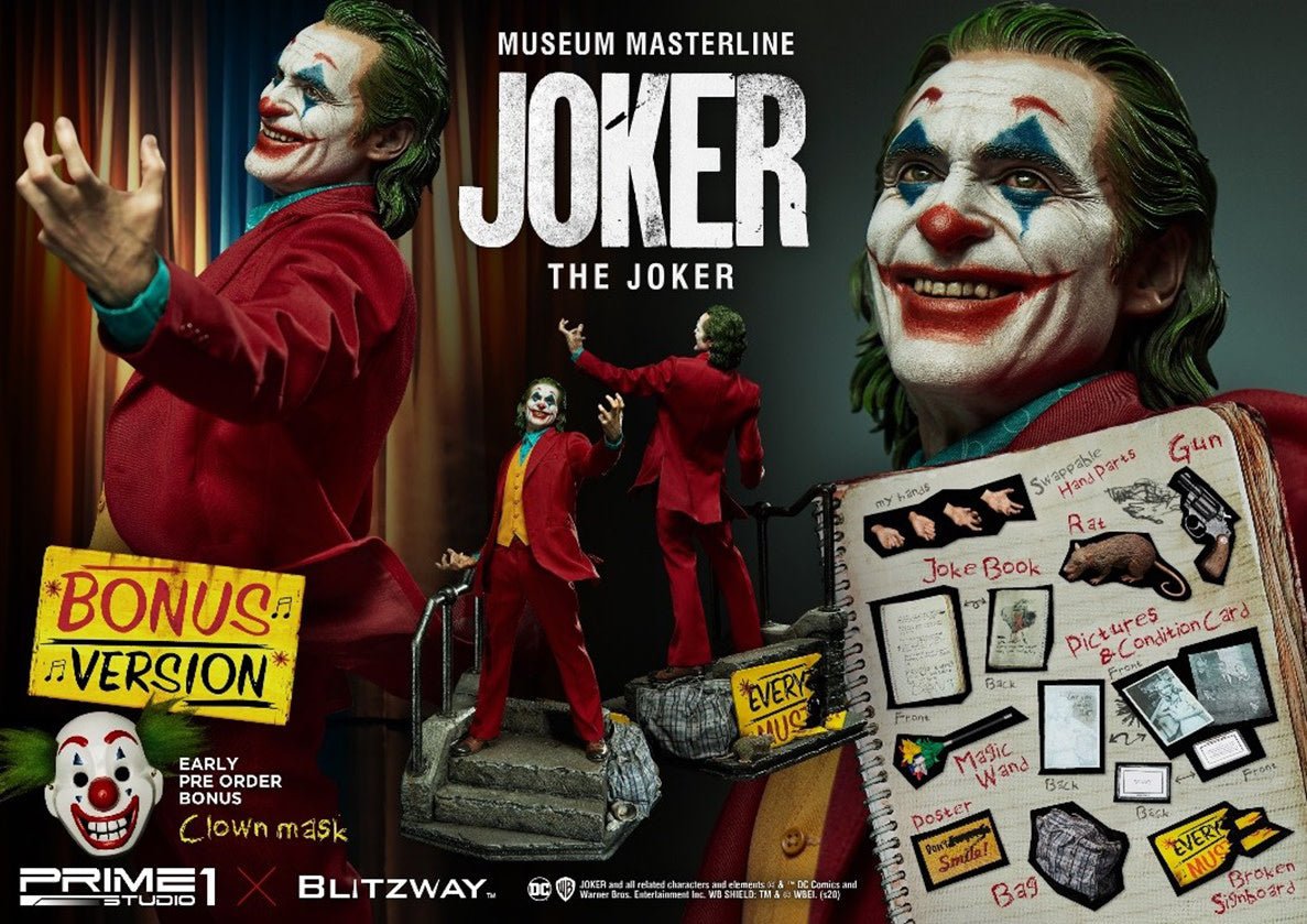 DC Comics: Joker Movie - The Joker Bonus Version 1:3 Scale Statue - Fans Geek Store
