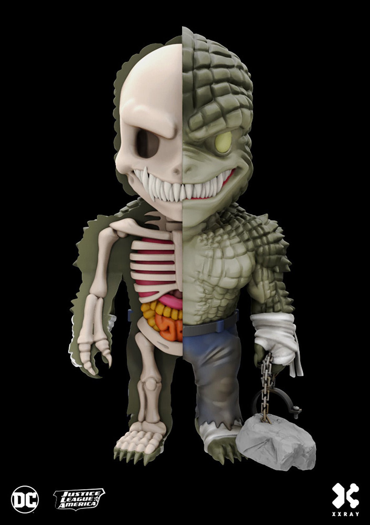 DC Comics: Killer Croc X - Ray Figurine - Fans Geek Store