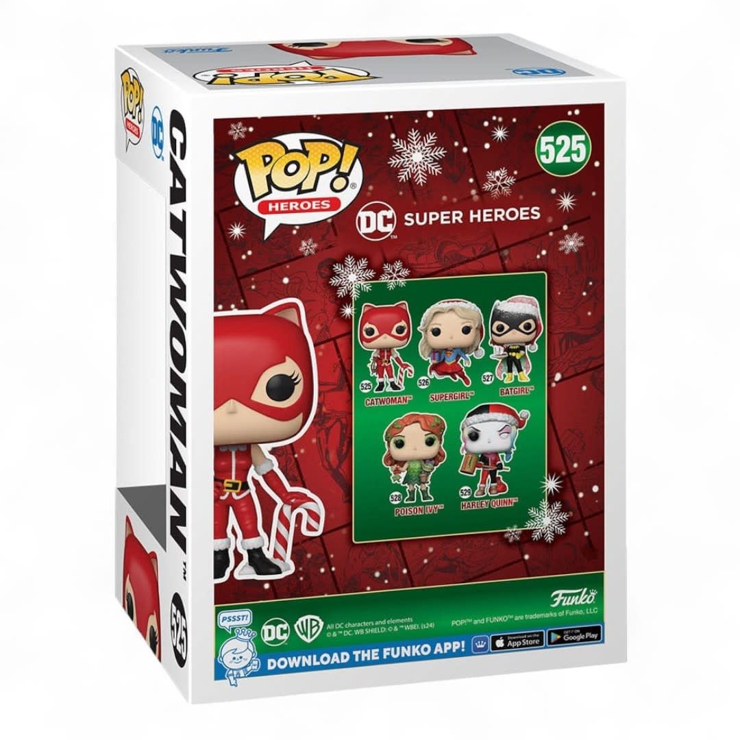 DC Comics POP! Heroes Vinyl Holiday '24 - Catwoman - Fans Geek Store