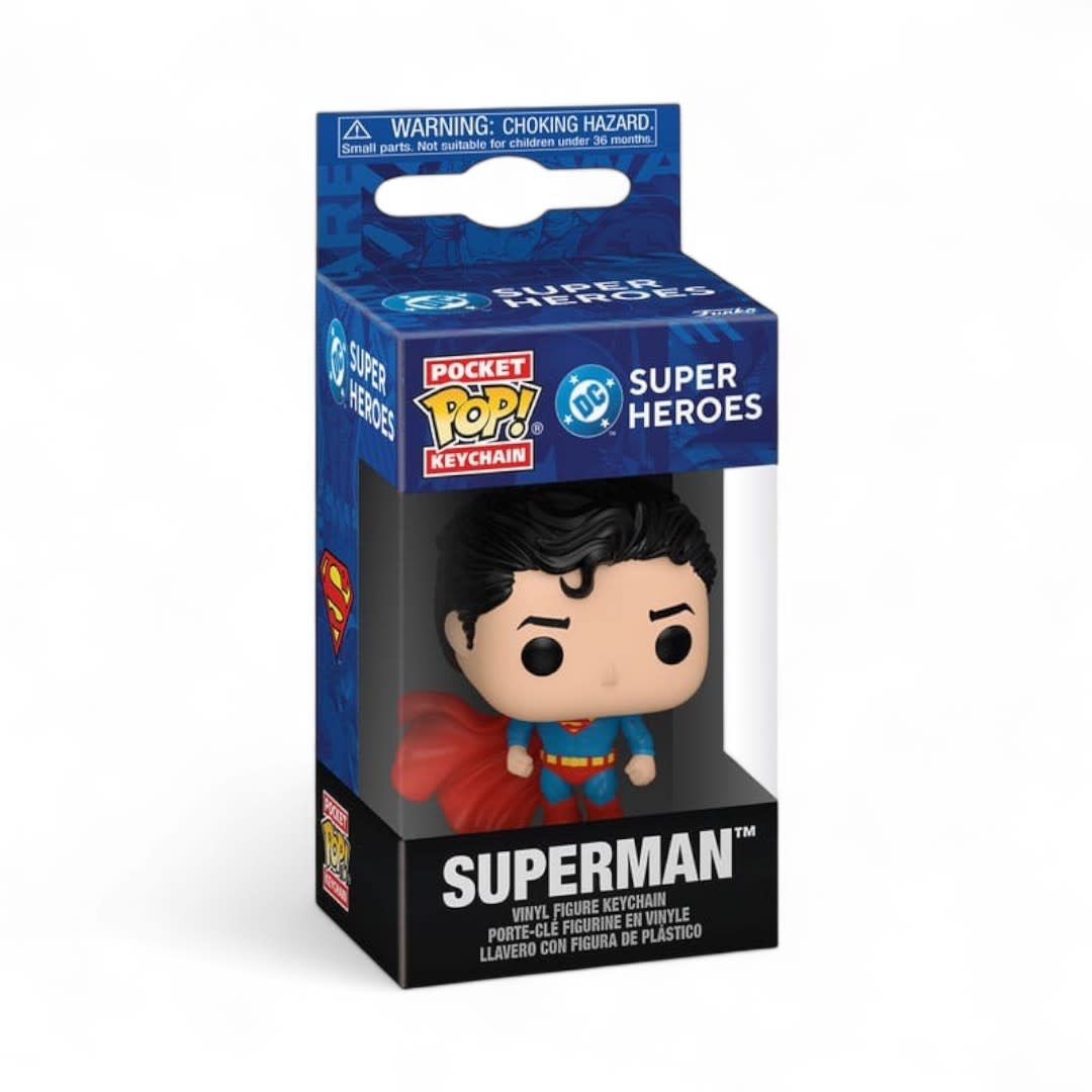 DC Comics POP! Vinyl Keychains 4 cm New Classics - Superman - Fans Geek Store