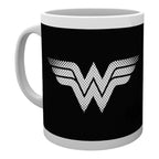 DC Comics: Wonder Woman Monotone Logo - Mug - Fans Geek Store