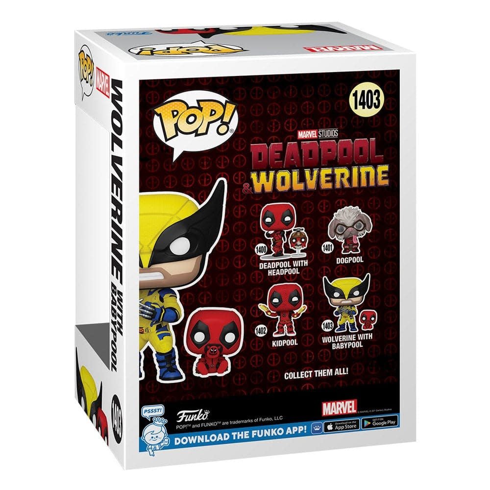 Deadpool 3 Pop! & Buddy! Vinyl Figure Wolverine w/ Babypool - Fans Geek Store