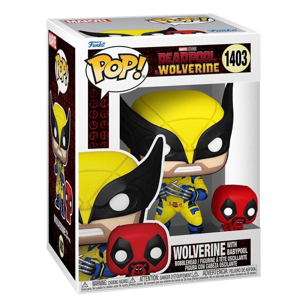 Deadpool 3 Pop! & Buddy! Vinyl Figure Wolverine w/ Babypool - Fans Geek Store