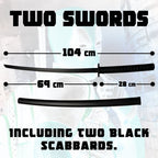 Deadpool - Twin Swords, black - Fans Geek Store