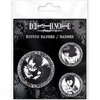 DEATH NOTE - Badge Pack - Light, L & Ryuk - Fans Geek Store