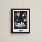 Death Note Ingelijste Poster Light L & Misa - Fans Geek Storeproduct_typeGB Eye