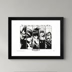 Death Note Ingelijste Poster Usual Suspects - Fans Geek Storeproduct_typeGB eye