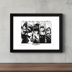 Death Note Ingelijste Poster Usual Suspects - Fans Geek Storeproduct_typeGB eye