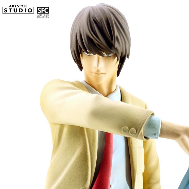 Death Note – Light Yagami PVC Figuur | Super Figure Collection | Schaal 1:10 - Fans Geek Storeproduct_typeAbysse Corp