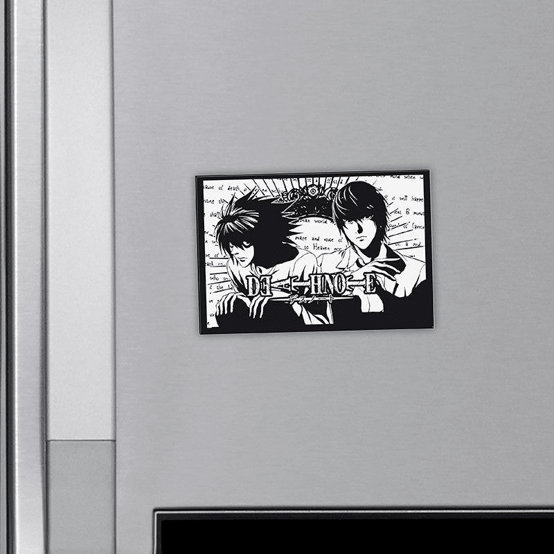 Death Note Magneet L & Light 5.5x8cm - Fans Geek Storeproduct_typeABYstyle