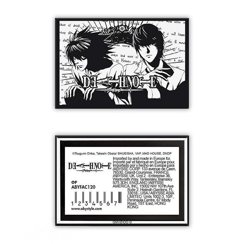 Death Note Magneet L & Light 5.5x8cm - Fans Geek Storeproduct_typeABYstyle