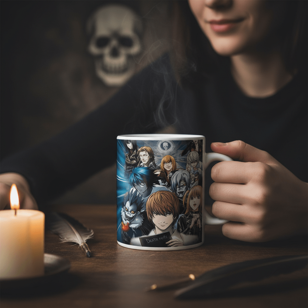 Death Note Mok Collage Keramiek 320ml - Fans Geek Storeproduct_typeABYstyle