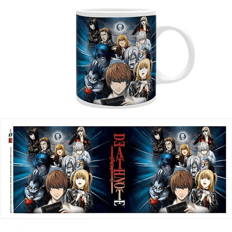 Death Note Mok Collage Keramiek 320ml - Fans Geek Storeproduct_typeABYstyle