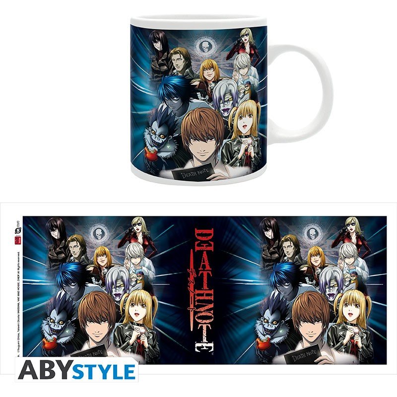 Death Note Mok Collage Keramiek 320ml - Fans Geek Storeproduct_typeABYstyle