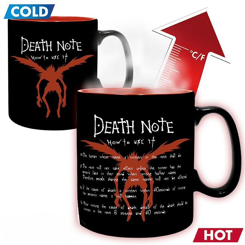 Death Note Mok Heat Change L & Light - Fans Geek Storeproduct_typeABYstyle