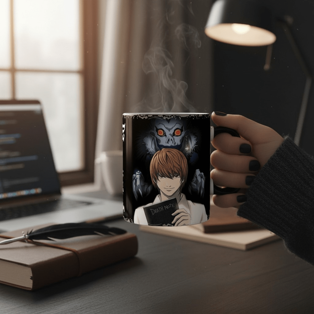 Death Note Mok Kira & L Keramiek 460ml - Fans Geek Storeproduct_typeABYstyle