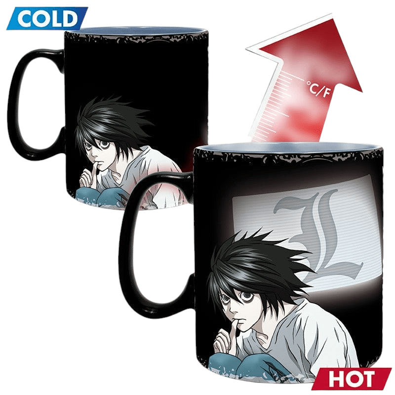 Death Note Mok Kira & L Keramiek 460ml - Fans Geek Storeproduct_typeABYstyle