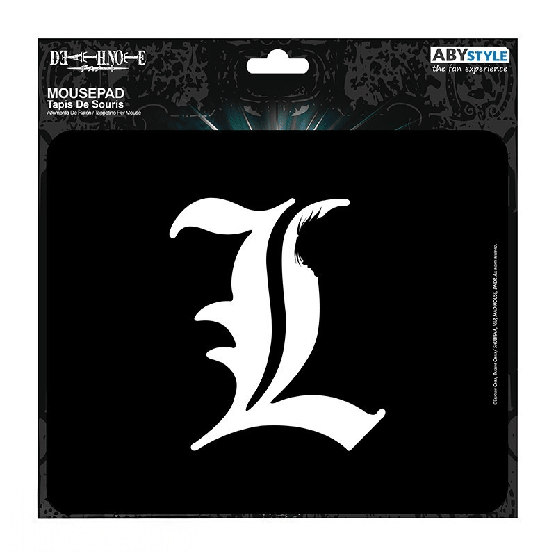 Death Note Muismat L 23.5x19.5cm - Fans Geek Storeproduct_typeABYstyle