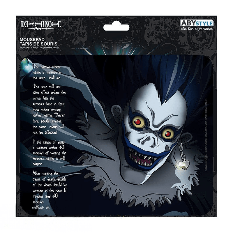 Death Note Muismat Ryuk - Fans Geek Storeproduct_typeABYstyle