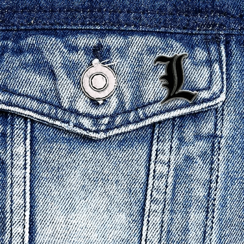 Death Note Pin L Metaal - Fans Geek Storeproduct_typeABYstyle