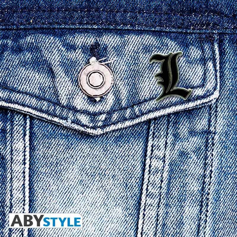 Death Note Pin L Metaal - Fans Geek Storeproduct_typeABYstyle