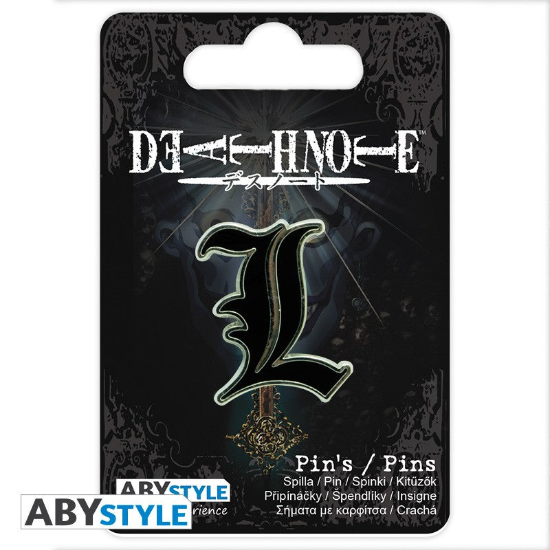 Death Note Pin L ABYstyle Metaal 3x2.5cm